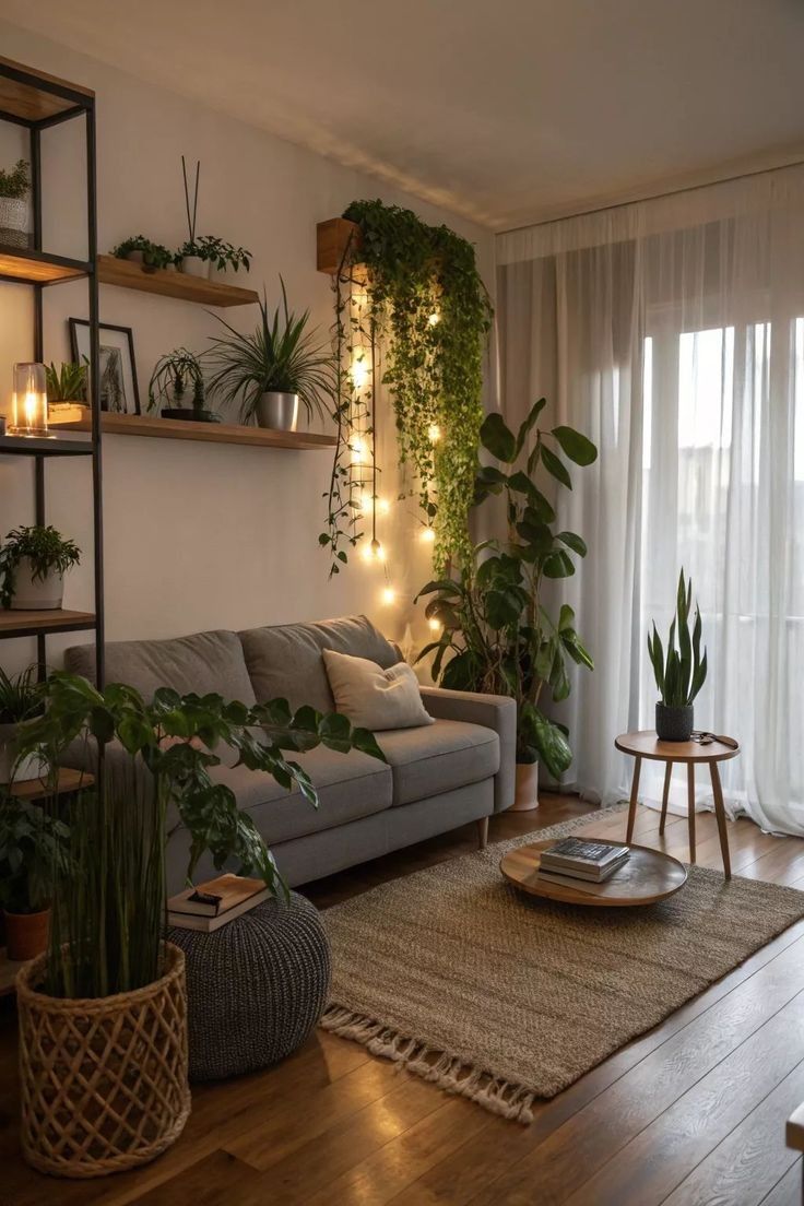 Plantas de interior en macetas